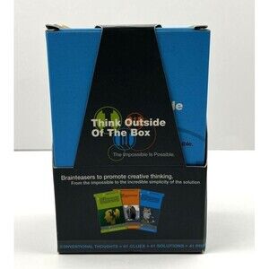 Think Outside Of The Box The Impossible Is Possible (easy, moderate, difficult)